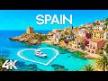 Spain 🇪🇸 4K Drone Footage | Mediterranean Coast, Stunning Cliffs & Golden Beaches