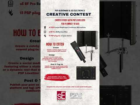 PSP Audioware x sE Electronics Giveaway Contest!
