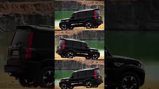 Our dream car Scorpio S11 Short Mahindra Scorpio automobile Scorpio classic S11 Black model #song