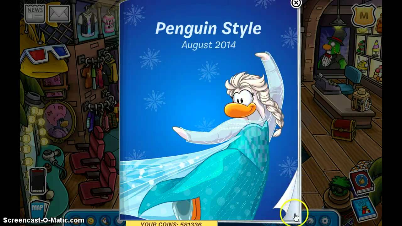 Club Penguin Clothing Catalog Cheats August 2014 YouTube