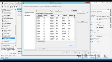 SSIS How To Connect OLE DB Source using SQL Server Table (tr)