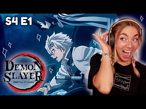 HASHIRA TRAINING ARC BEGINS | Demon Slayer Season 4 Episode 1 Reaction