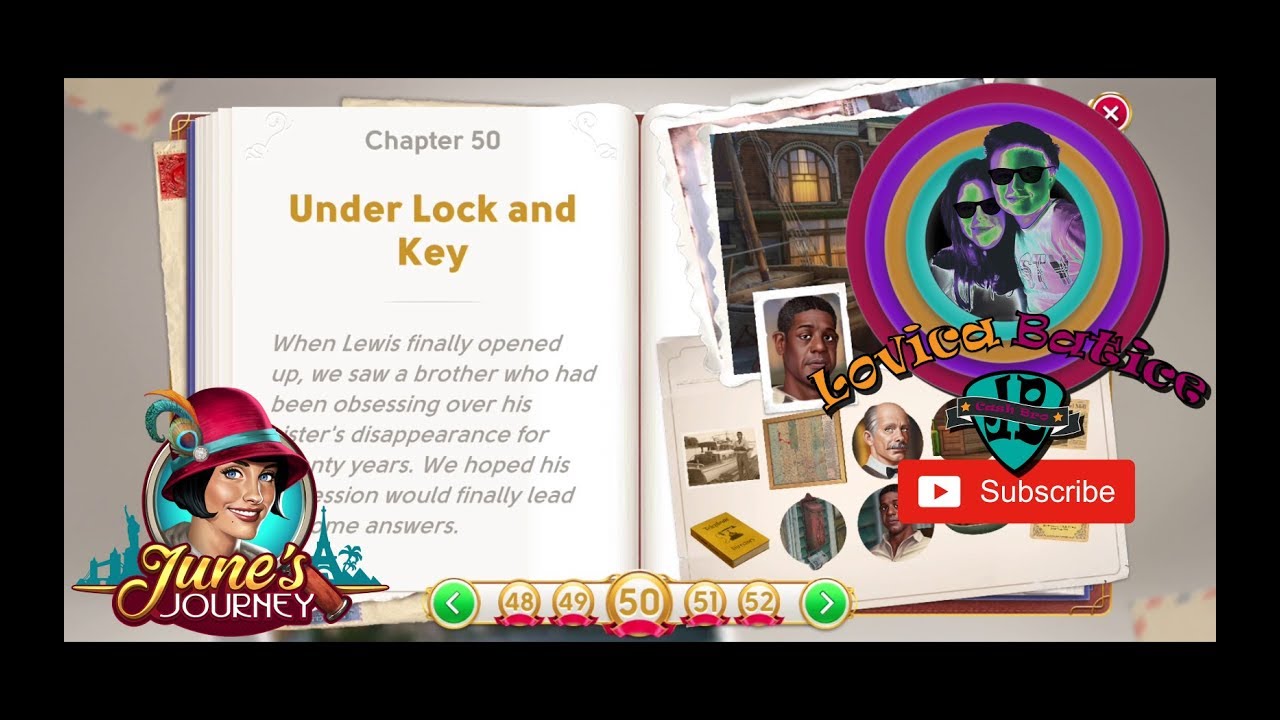 June's Journey - Chapter 50 - Under Lock and Key - All Clues - YouTube
