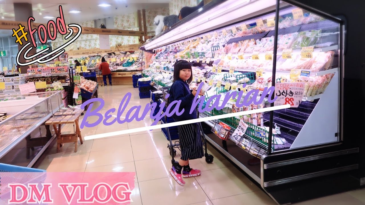 VLOG#177|BELANJA HARIAN DI SUPERMARKET JEPANG