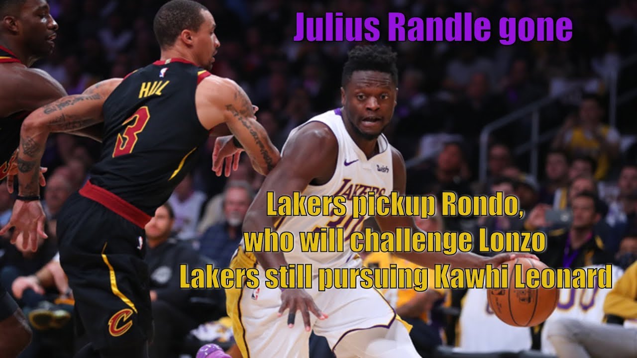 Can Rajon Rondo give Lonzo Ball a run for his money at point guard?