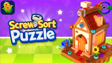 Screw Sort Puzzle Pin Jam 3D - Gameplay Walkthrough (Android)