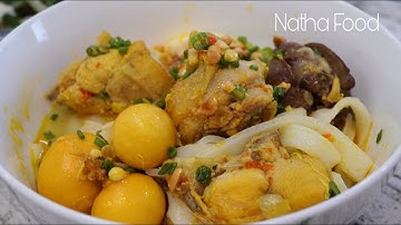 Cách nấu Mì quảng gà vị miền Trung nhưng miền nào ăn cũng ngon || Natha Food