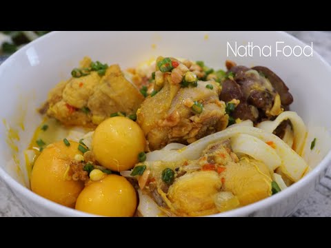 #1 Cách nấu Mì quảng gà vị miền Trung nhưng miền nào ăn cũng ngon || Natha Food Mới Nhất