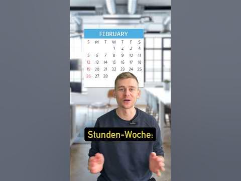 Ist die 40h Arbeitswoche noch zeitgemäß?⏱️ - YouTube