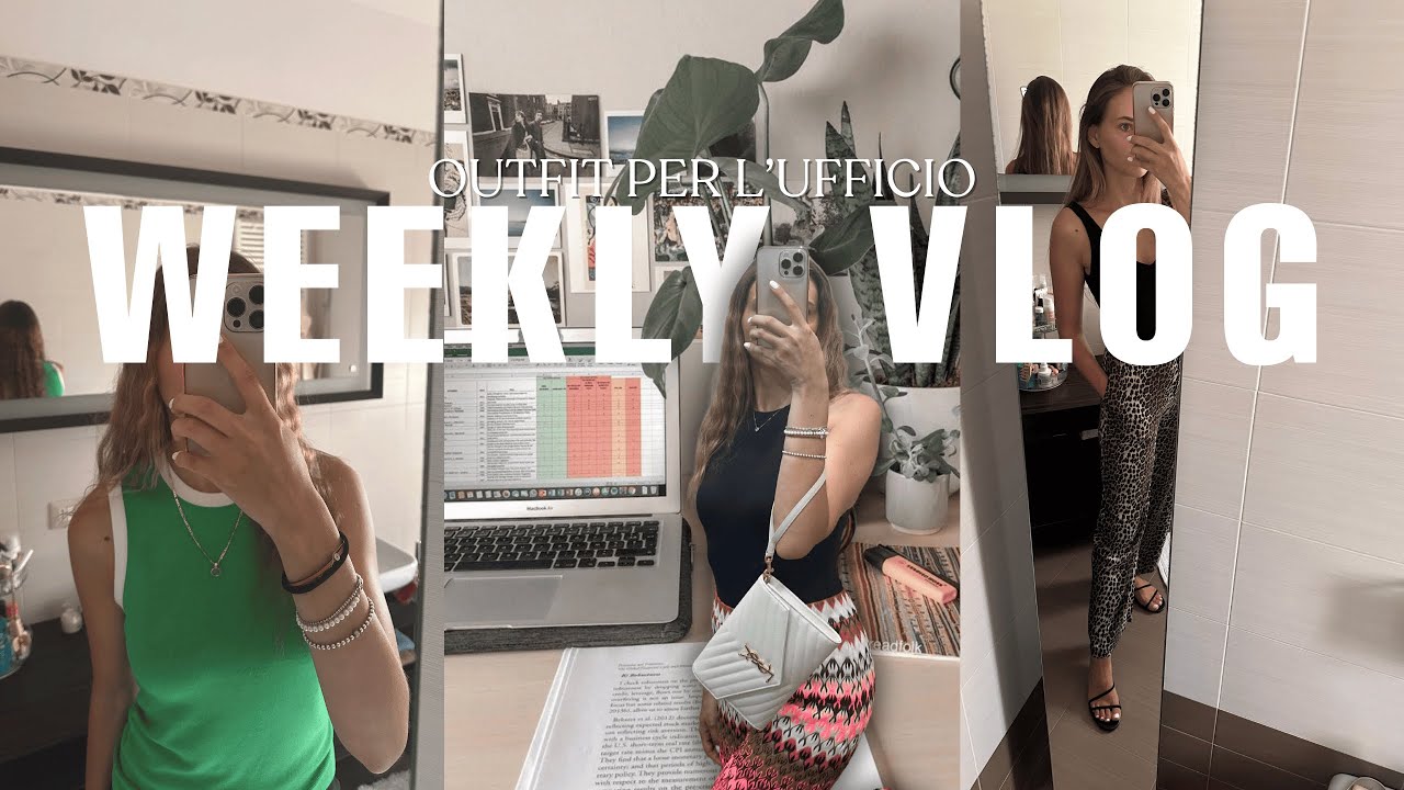 Lavoro, morning routine, colazione 🌱| WEEKLY VLOG