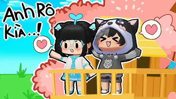 Mèo Simmy Lần Đầu Cắm Trại Cùng Anh Siro Trên 🌸CÂY HOA ANH ĐÀO🌸Trong Mini World