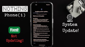 Nothing Phone 1 Software Update! [Can