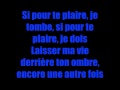 Si pour te plaire-Marc Dupré (lyrics)