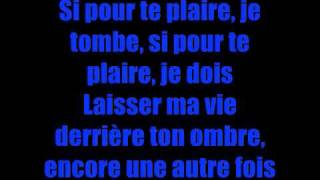 Video thumbnail of "Si pour te plaire-Marc Dupré (lyrics)"