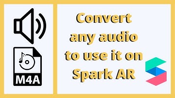 Convert any audio to the format Spark AR uses