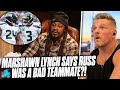 Marshawn Lynch Says Russell Wilson Was Bad Teammate, Didn&#39;t Let People Have His Phone Number?!