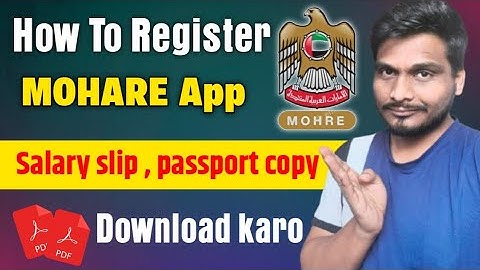 How to Register MOHARE App | MOHARE App Registration Step by Step Guide