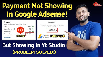 PROBLEM SOLVED! | Youtube Earnings Not Showing In Adsense | Payment Not Showing In Adsense/YT Studio