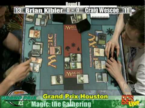 GP Houston Round 8 Brian Kibler vs Craig Wescoe pa...