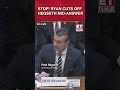 Rep. Ryan Cuts Off War Secy Hegseth Mid-Answer In Fiery Hearing Exchange #shorts #us #hegseth #ryan