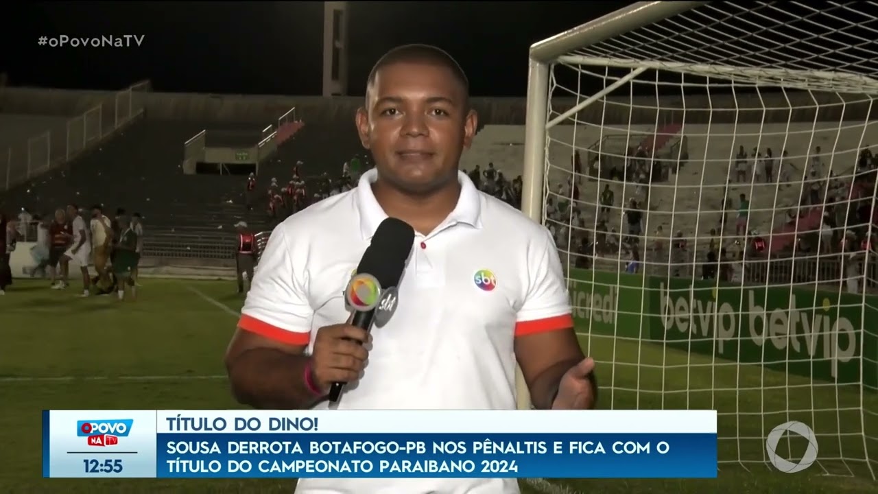Sousa vence Botafogo nos pênaltis e fica com o título do Campeonato Paraibano- O Povo na TV