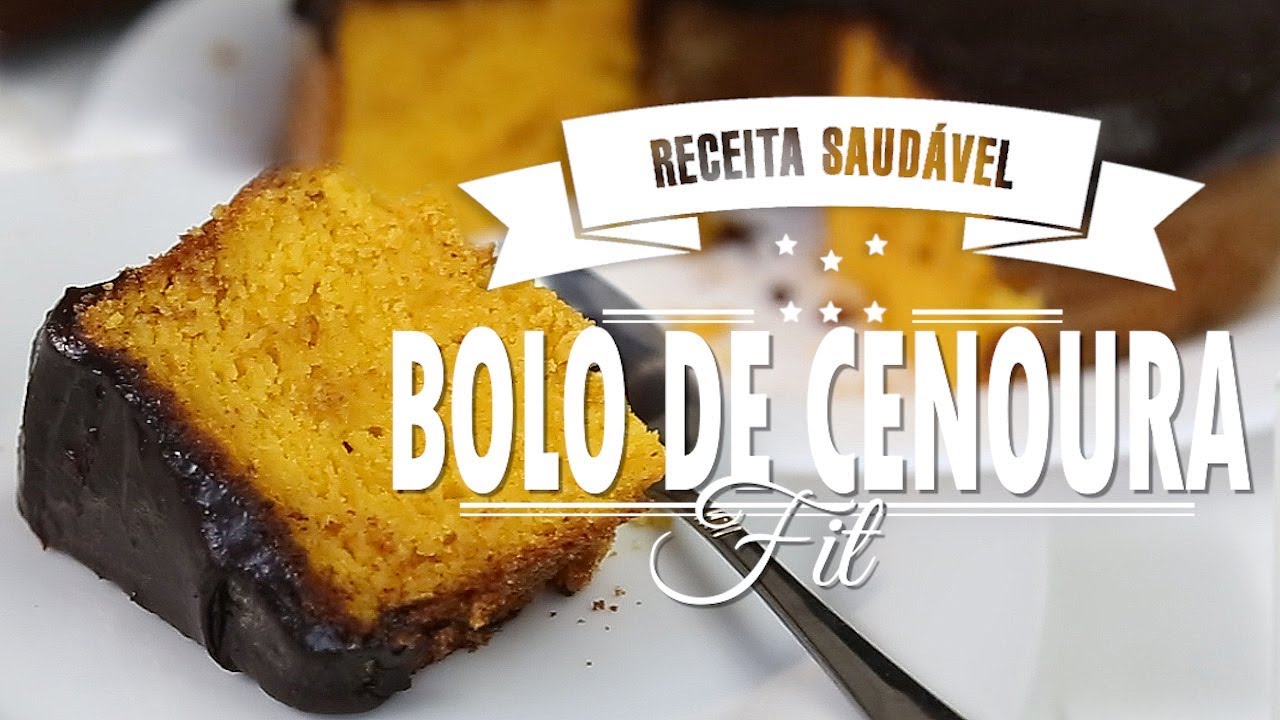 Receita de Bolo de cenoura com farinha de arroz