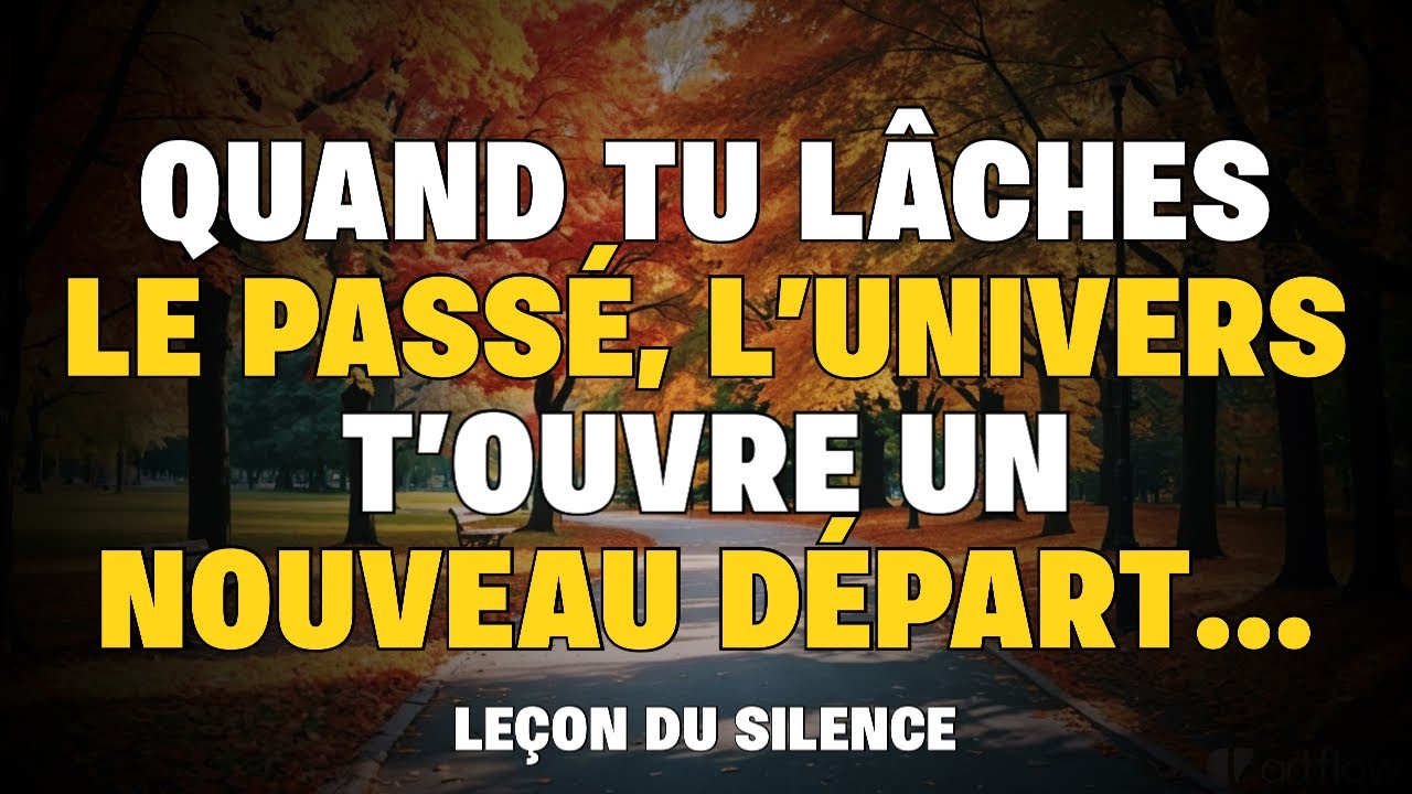 Lâchez prise sur le passé et faites confiance au présent – Sagesse bouddhiste