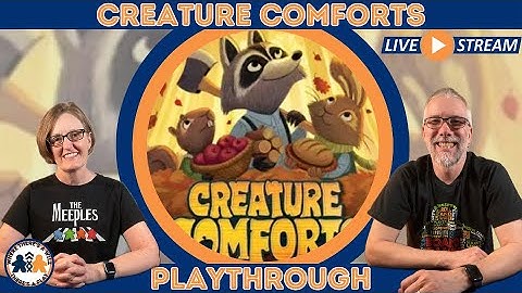 Creature Comforts | Playthrough |  Kids Table Board Gaming | KTBG