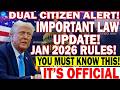 💥 JUST APPROVED  Shocking U S  Immigration Law 2026 — Green Card Holders Must See! 1080p caption