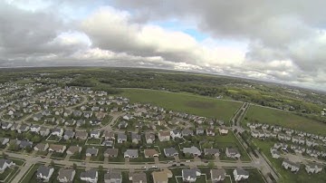 dJI phantom Quadcopter and GoPro Hero 3 Black - First flight clips