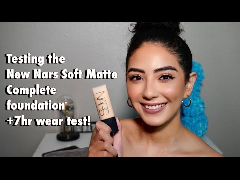 Testing The New Nars Soft Matte Complete Foundation+7hr wear test! 