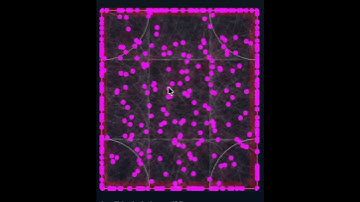 Social Distancing Simulation with Pure JavaScript #gameplay #gaming
