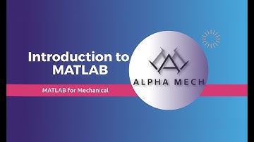 Introduction to MATLAB