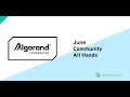 Community All Hands Governance & Pilot Relay Node Runner programs