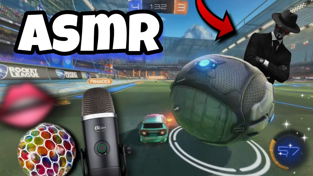 ASMR ~ Pleins De Triggers Pour T'ENDORMIR sur Rocket League  avec un Invité Surprise ! 🤫💤