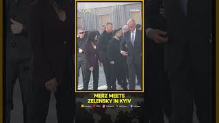 Merz, Zelenskiy Visit Damaged Academy Building in Kyiv | WION Shorts