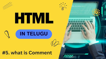 #5 html comment in telugu | html il Telugu | python full stack in Telugu | ilyas sir