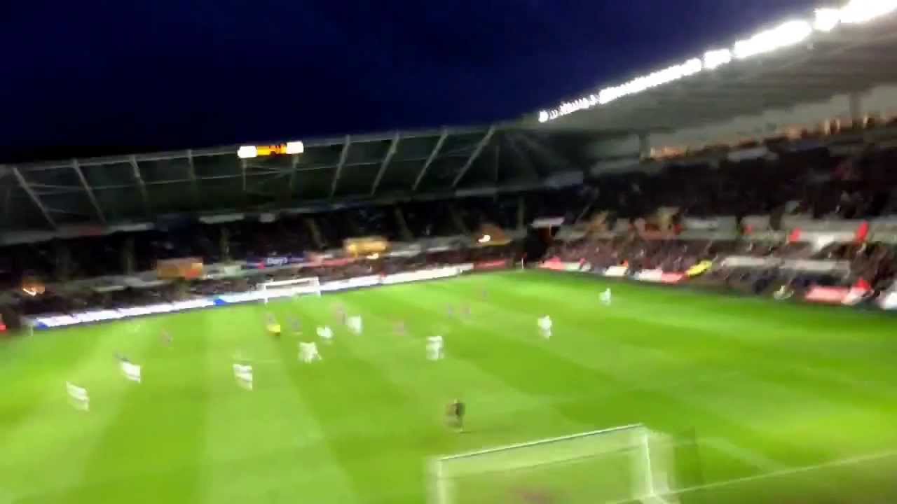 Crystal Palace vs Swansea - Glenn Murray Pen + We love you chant!