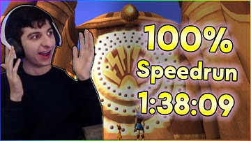 Jak and Daxter: The Precursor Legacy 100% in 1:38:09 (PlayStation 2 speedrun) (July 13)