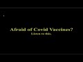 Not Sure if you should have a Vaccine? Listen to this.