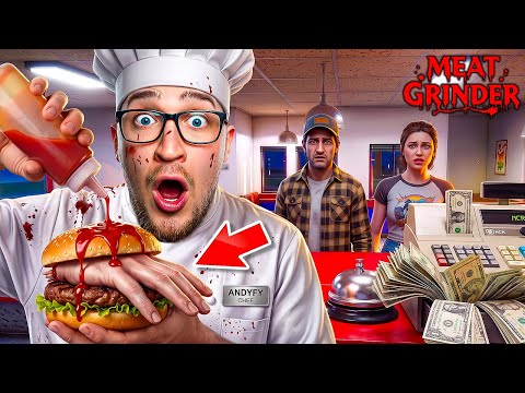 I MADE A HUMAN BURGER! THEY'RE KILLING PEOPLE IN THIS JOINT! DELICIOUS AND TERRIFYING! (MEAT GRIN...