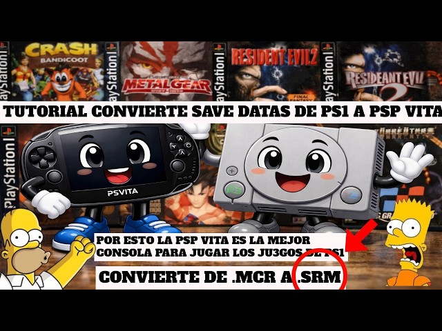 TUTORIAL: USE PS1 SAVE DATA ON YOUR PSP VITA! THE BEST PSP VITA