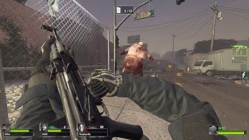 Left 4 Dead 2 Expert Gameplay AK-47 Synthetic Stock and Golf Club Weapon Anim Mod