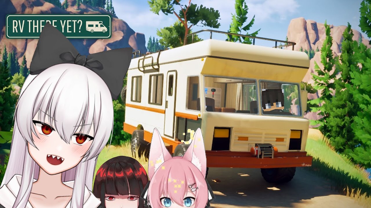 【紅月】露營車模擬器 #1