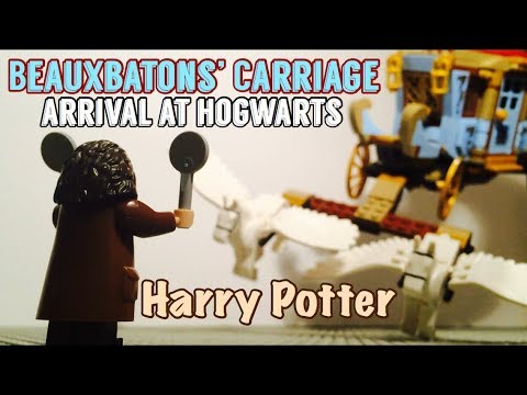 brickbros uk alternative builds Sparky Reviews: Lego Harry Potter Beauxbaton’s Carriage Arrival At Hogwarts 75958: Lego Set Overview