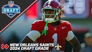 New Orleans Saints 2024 Draft Grade | PFF