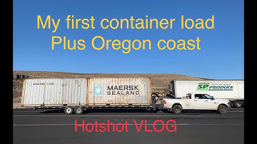 My first container load - Hotshot trucking VLOG
