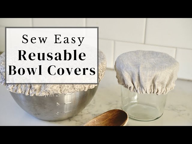 DIY Fabric Bowl Covers - Back Road Bloom