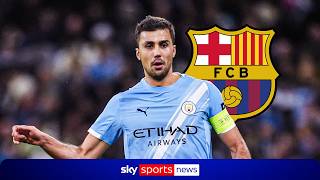 Man City Accept £65.4M Barcelona Rodri Bid