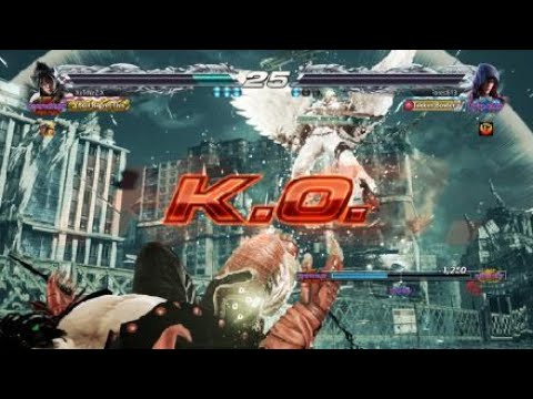 Revered Ruler Devil Jin VS Forest613's Divine Ruler Jin Ranked PS4 S3 TEKKEN™7